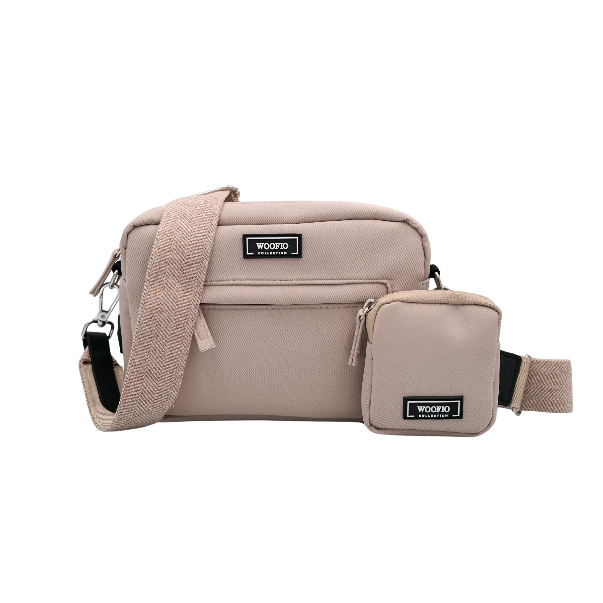 Dog Walking Bag - Mocha Classy