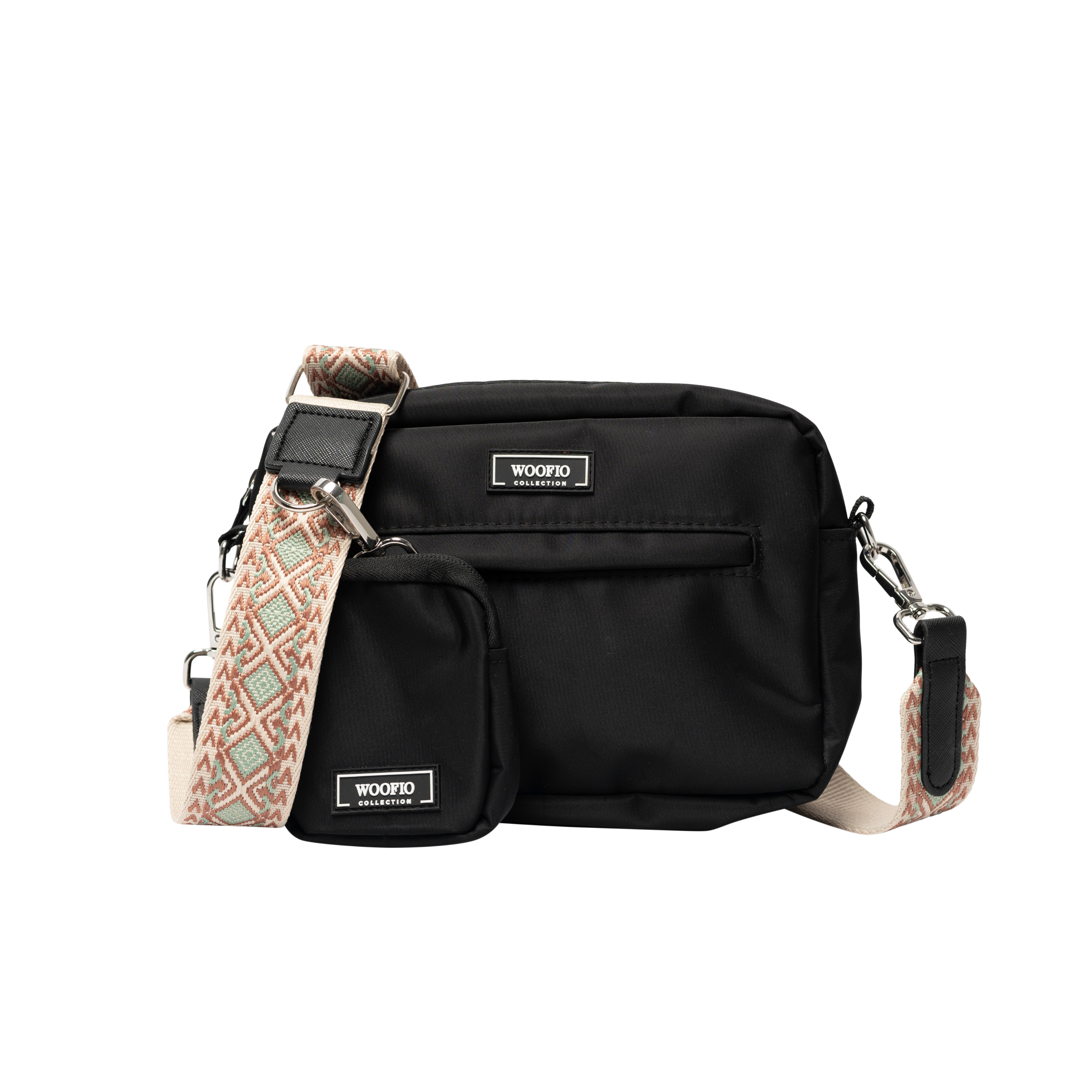 Dog Walking Bag - Black Ibiza