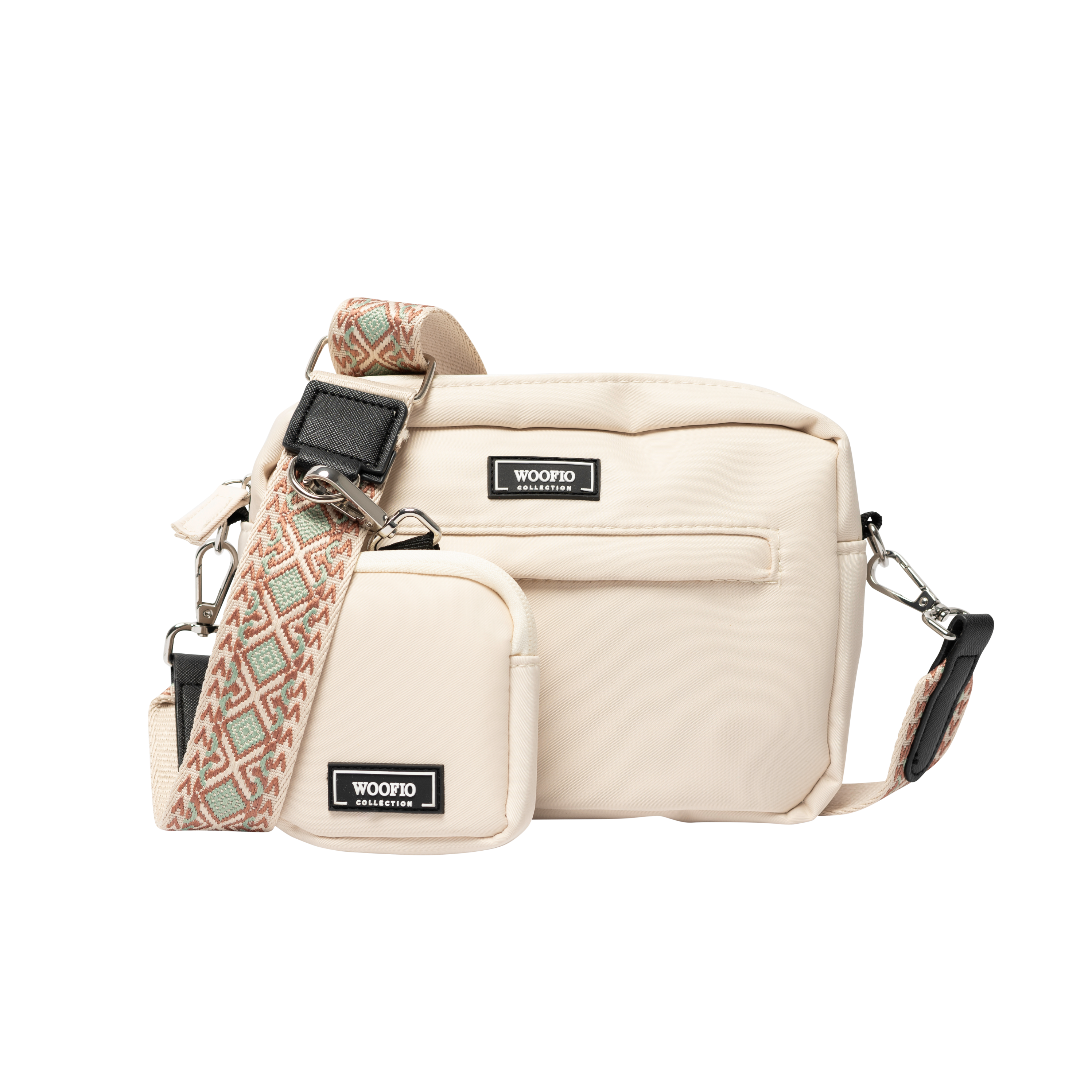 Dog Walking Bag - Beige Ibiza