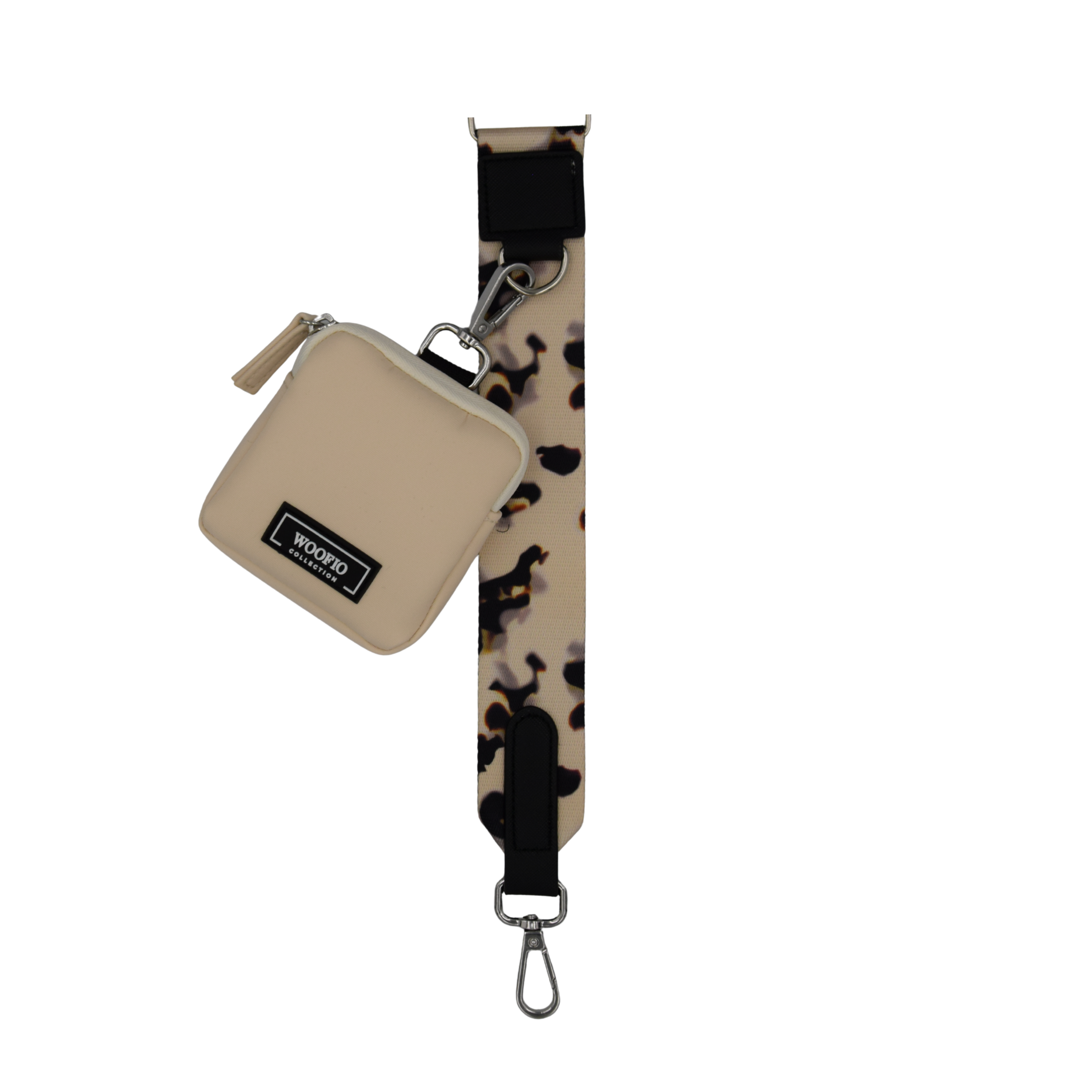 Dog Walking Bag - Beige Print
