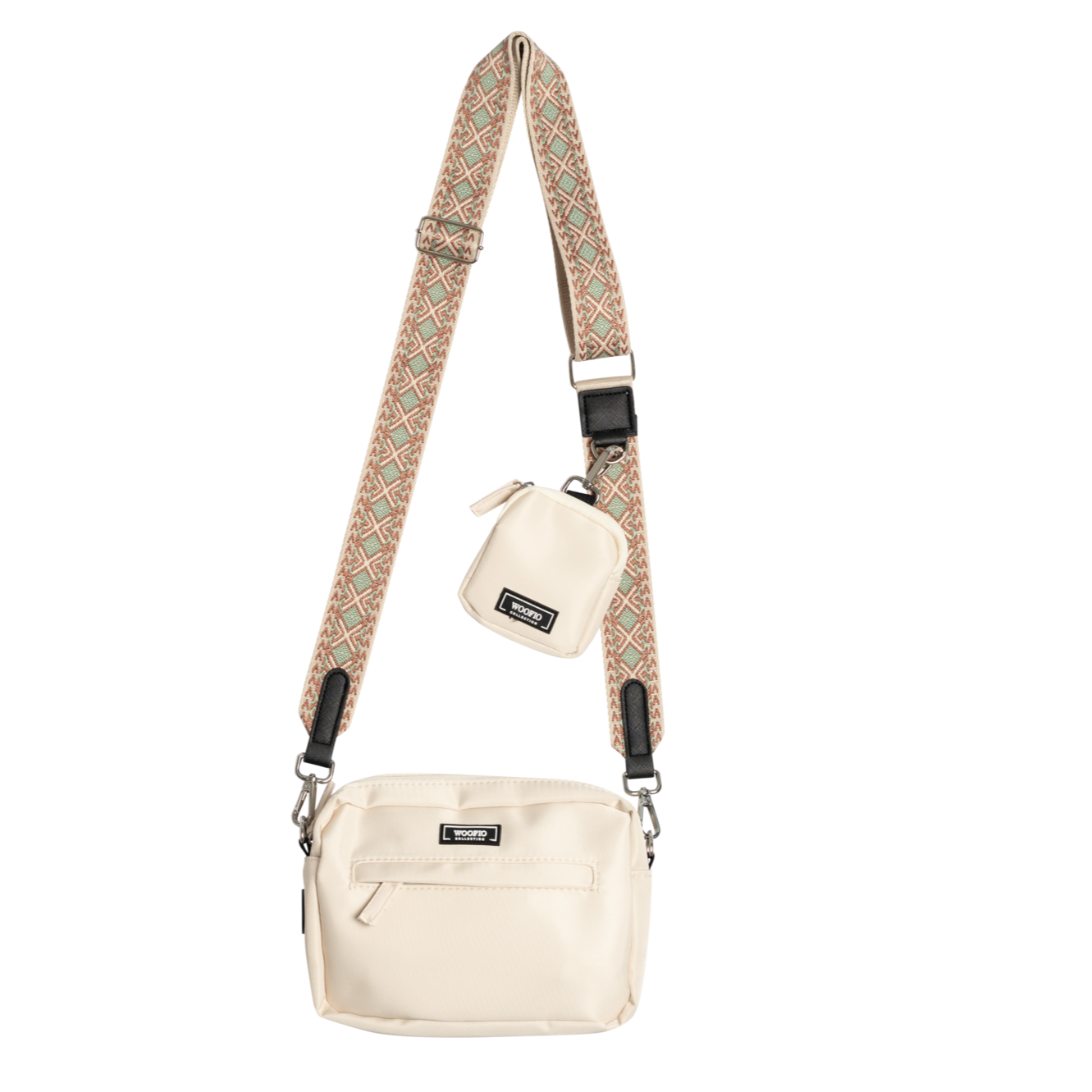 Dog Walking Bag - Beige Ibiza