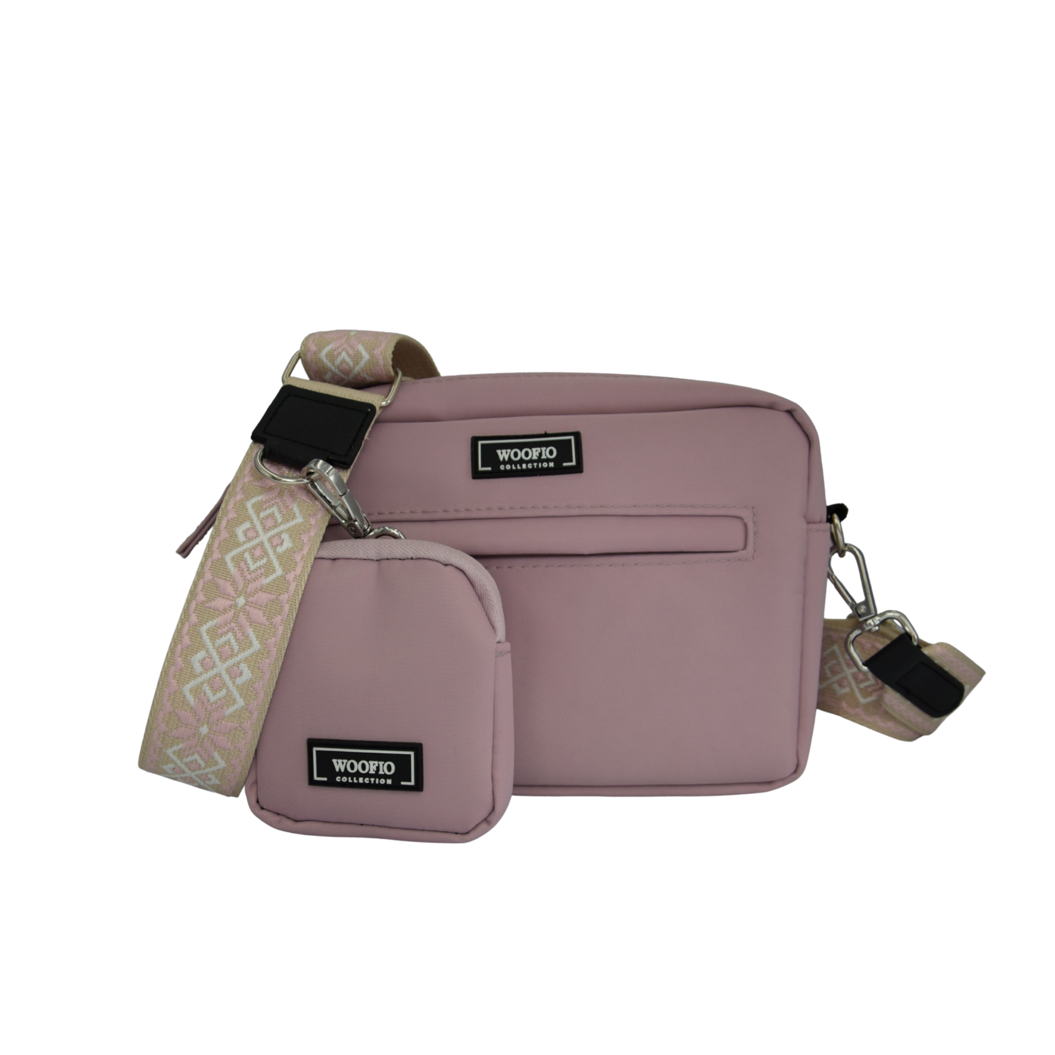 Dog Walking Bag - Pink Blossom