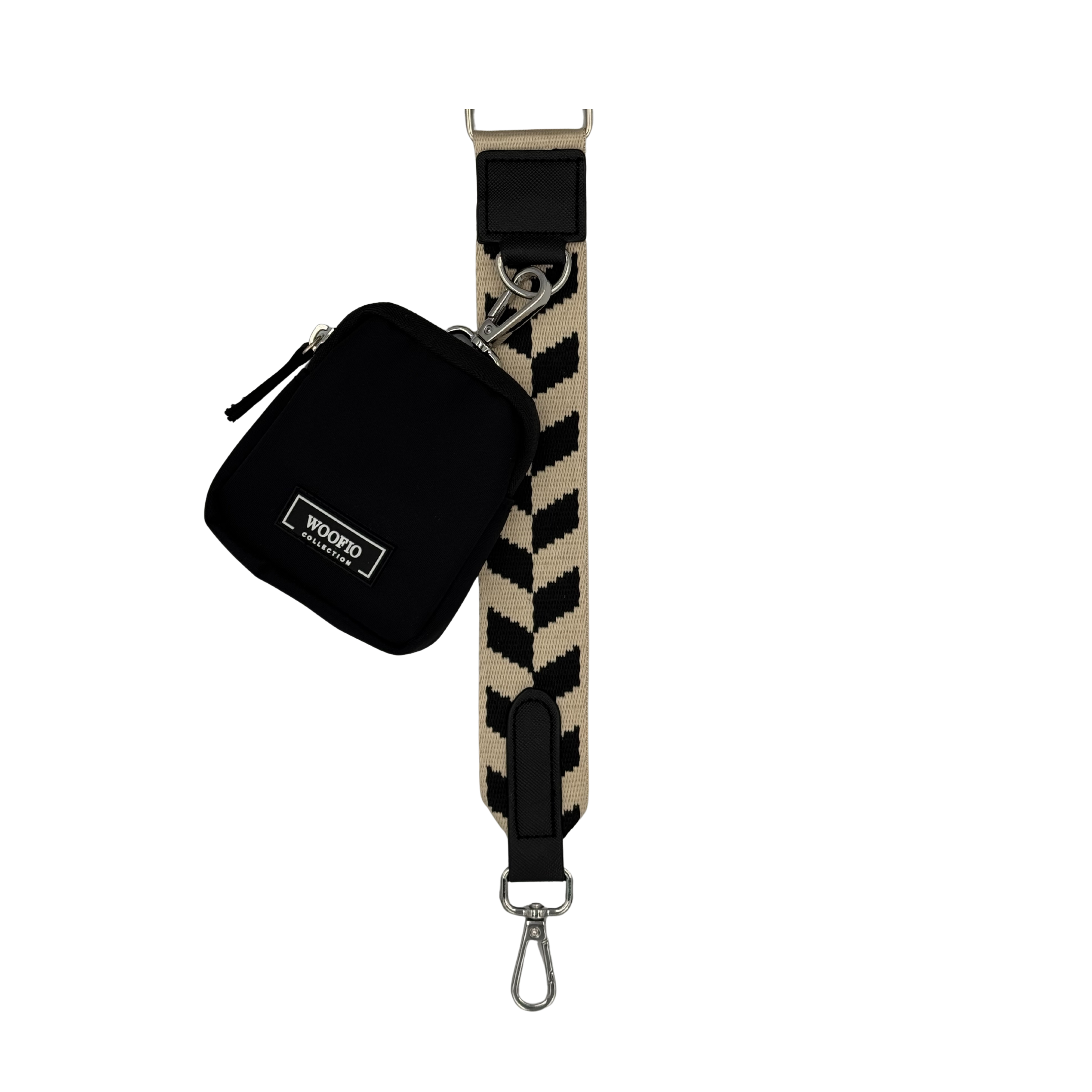 Dog Walking Bag -  Black Bowie