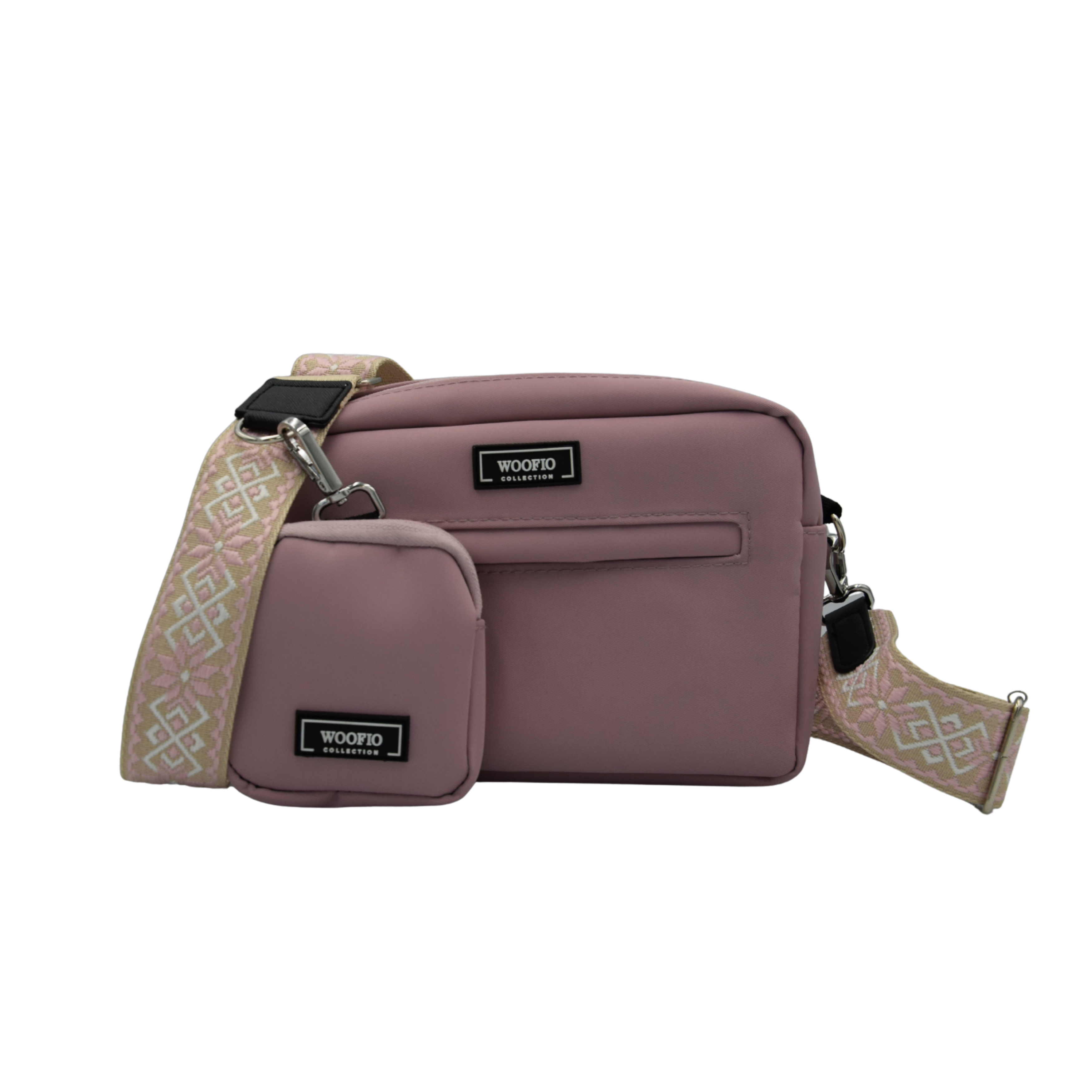 Dog Walking Bag -  Pink Blossom
