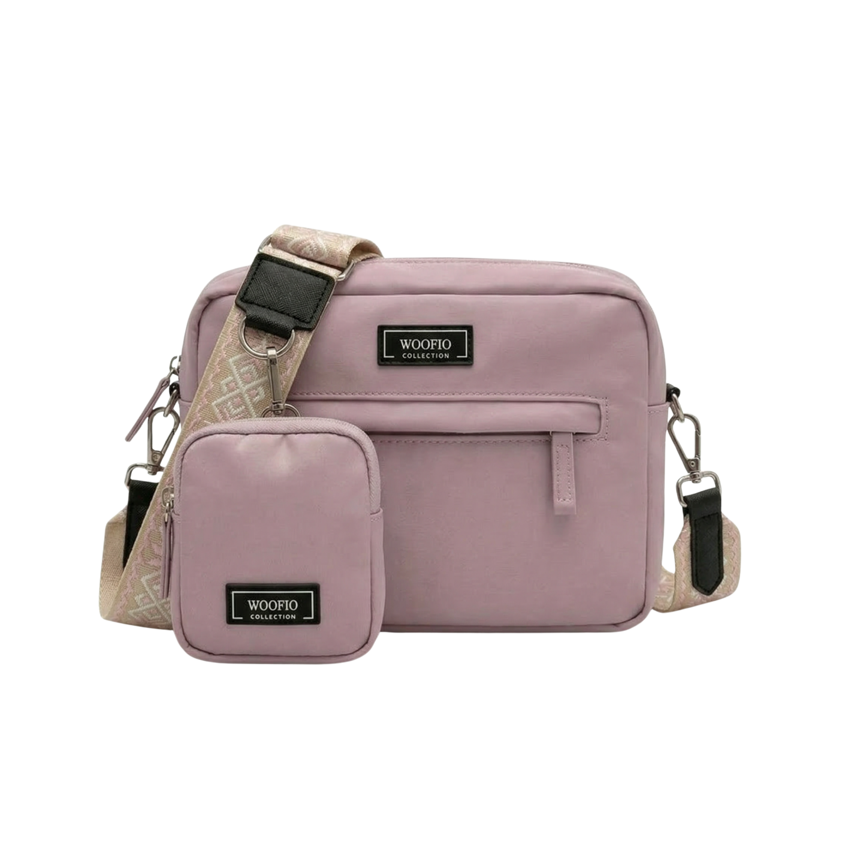 Dog Walking Bag -  Pink Blossom